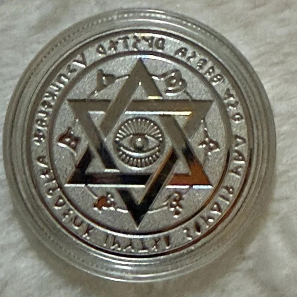 Ancient Greek The God-of-Sea Poseidon with Holy Trident Challenge Coin
